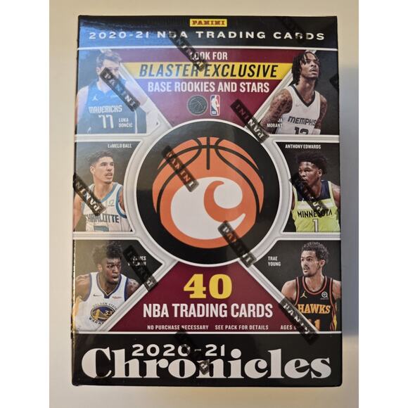 2020-21 Panini Chronicles NBA Basketball Blaster Box Factory Sealed (40 Cards) - Picture 1 of 4